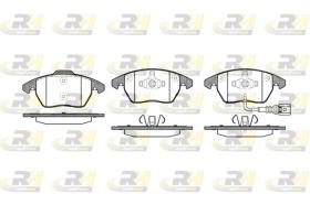 ROAD HOUSE 2103001 - JGO.PASTILLAS FRENO DEL.AUDI/SEA/VW