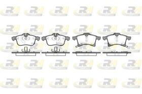 ROAD HOUSE 2103602 - JGO.PASTILLAS FRENO DEL.OPEL