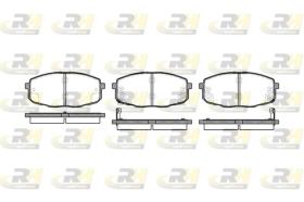 ROAD HOUSE 2103802 - JGO.PASTILLAS FRENO DEL.KIA