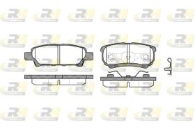 ROAD HOUSE 2105102 - JGO.PASTILLAS FRENO TRAS.CITROEN/PEUGEOT