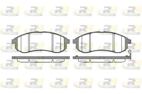 ROAD HOUSE 2112901 - JGO.PASTILLAS FRENO DEL.MITSUBISHI