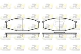 ROAD HOUSE 212910 - JGO.PASTILLAS FRENO DEL.NISSAN