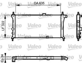 VALEO 730125 - RADIADOR 730125