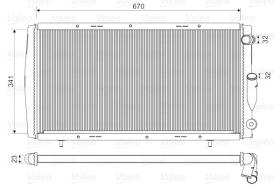 VALEO 730140 - RADIADOR 730140