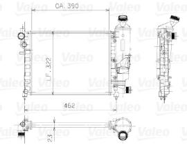 VALEO 730372 - RADIADOR 730372