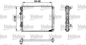 VALEO 730956 - RADIADOR 730956