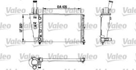 VALEO 730976 - RADIADOR 730976