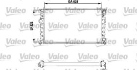VALEO 731025 - RADIADOR 731025