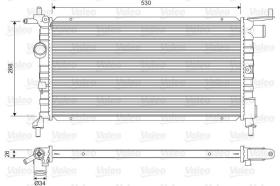 VALEO 732606 - RADIADOR 732606