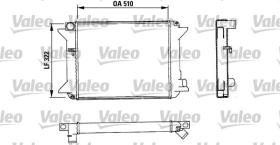 VALEO 883715 - RADIADOR 883715